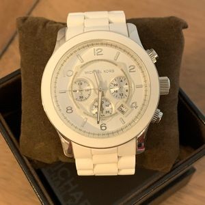 White Michael Kors Watch